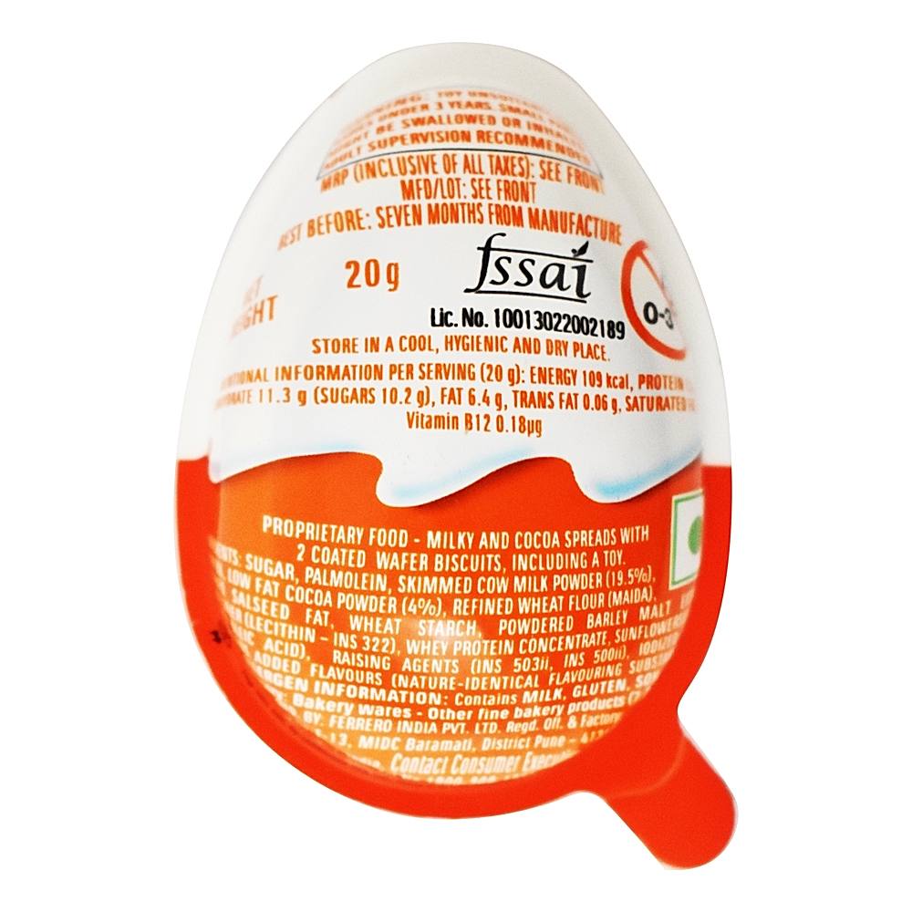 Kinder Joy boy: 20 gms