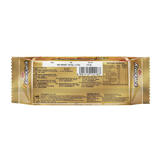 Parle Krackjack Sweet & Salty Biscuits 56g