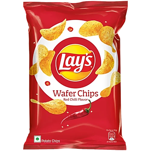 Lay's Wafer Chips - Red Chilli Flavour 82 g