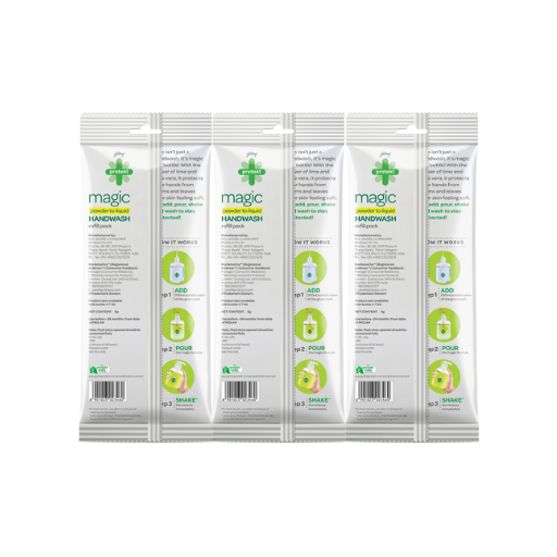 Protekt Magic Lime Handwash Refill 9 g (Pack of 3)