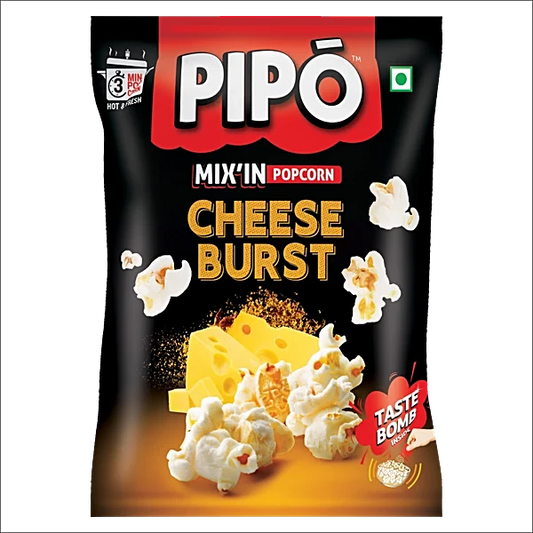 Pipo Popcorn - Mixin Cheese Burst, 60 g