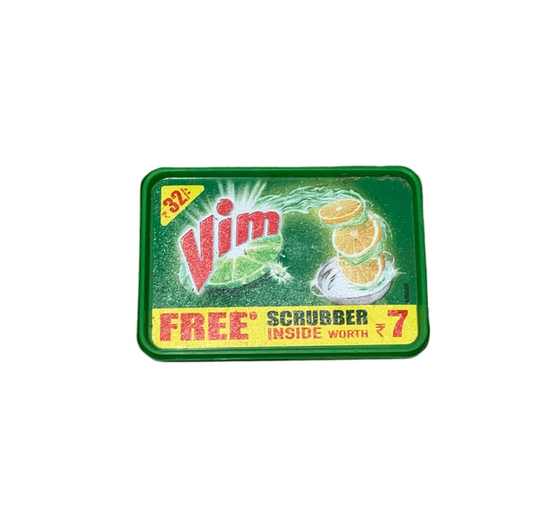 vim dish bar with free scruber 250g