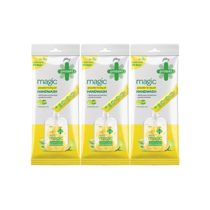 Protekt Magic Lime Handwash Refill 9 g (Pack of 3)