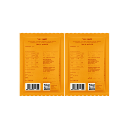 Snapin Chilli Flakes Sachet 7 g (pack of 2)