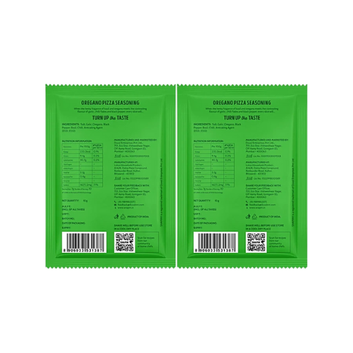 Snapin Oregano Pizza Seasoning, 10 g (pack of 2)