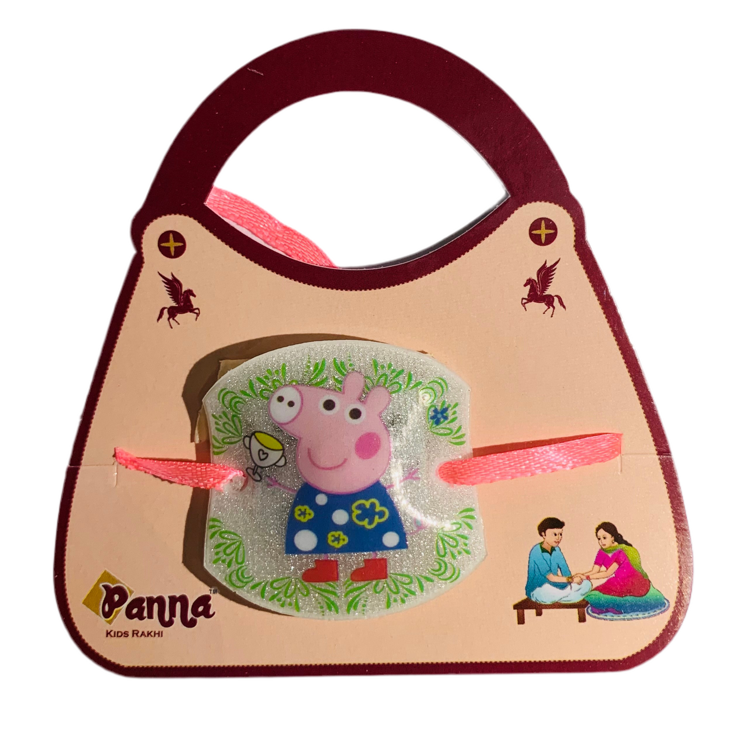 Pepa Pig 🚦Lighting🚦Kids Rakhi