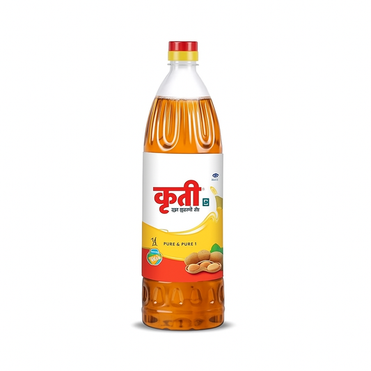 Kriti Refined Groundnut Oil 1L