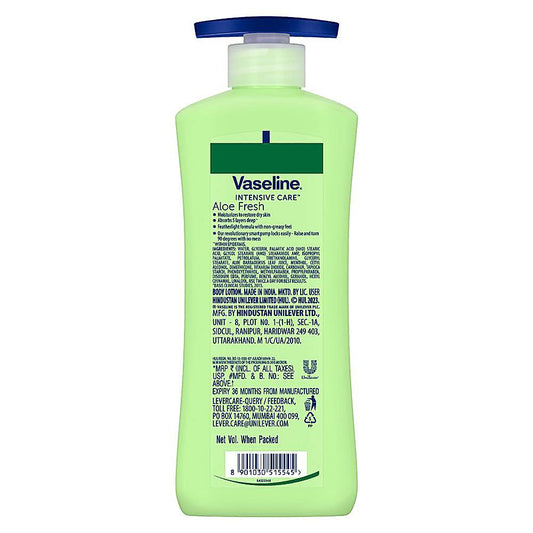 Vaseline Intensive Care Aloe Fresh Body Lotion: 400 ml