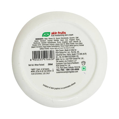 Joy Skin Fruits Moisturizing Cream: 200 ml