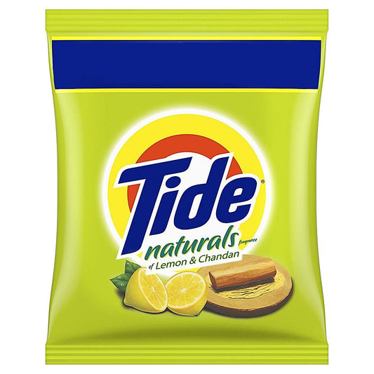 Tide Naturals Detergent Powder Lemon & Chandan: 1 kg