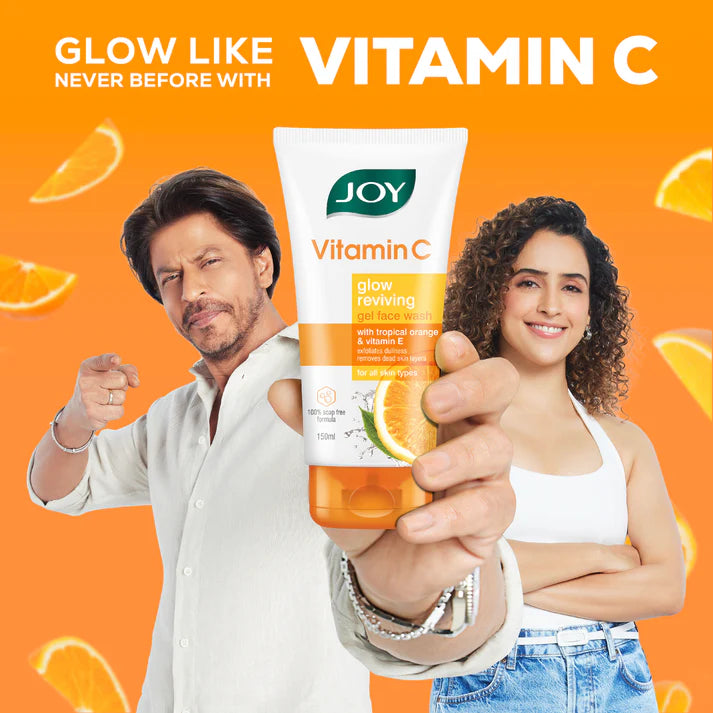 Joy Vitamin C Glow Reviving Face Wash 150 ml