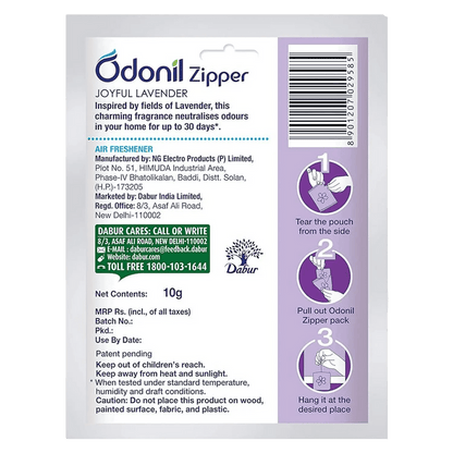 Odonil Zipper Joyful Lavender - 10g