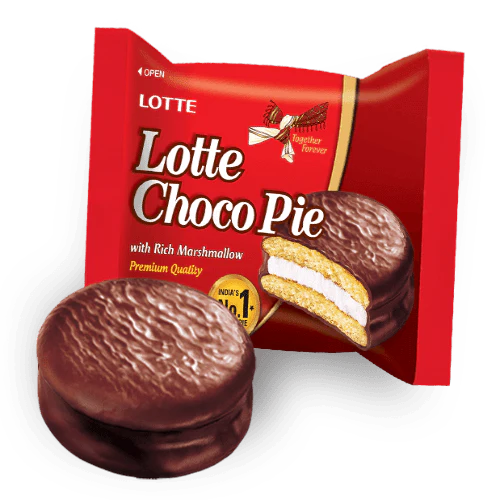 Lotte choco pie cake (pack of 2)