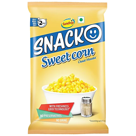 Instant Sweet Corn Chat Masala Flavour