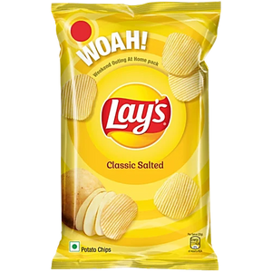 Lay's Classic Salted Potato Chips, 82 g