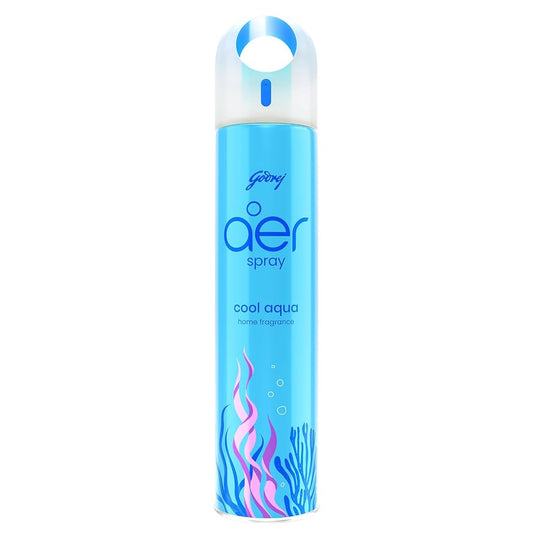 Godrej aer Room Freshener for Home & Office - Cool Aqua (220 ml)