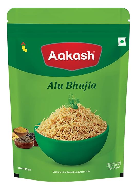 Aakash Namkeen Alu Bhujia 350 Gm