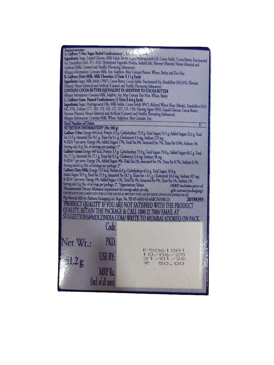 Cadbury Celebrations 51 g