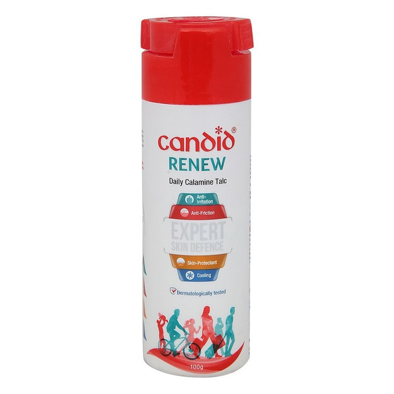 CANDID RENEW TALCDAILY CALAMINE 100g