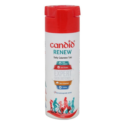 CANDID RENEW TALCDAILY CALAMINE 100g