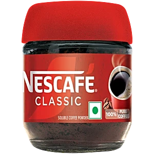 Nescafe Classic Instant Coffee Powder, 24 g