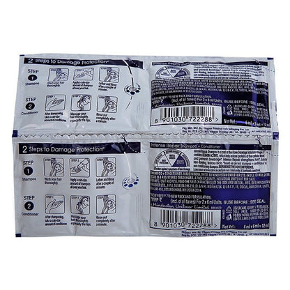 Dove Shampoo & Conditioner pack of 6 (5.5 ml Each)