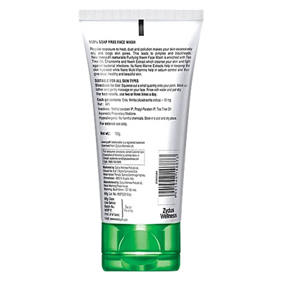 Everyuth Naturals Purifying Neem Face Wash, 150 g
