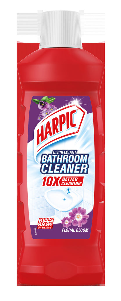Harpic Disinfectant Floral Bloom Bathroom Cleaner 250 ml