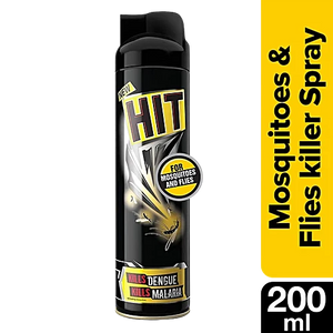 HIT FLYING INSECT KILLER ( BLACK ) Pack Size 200 ml
