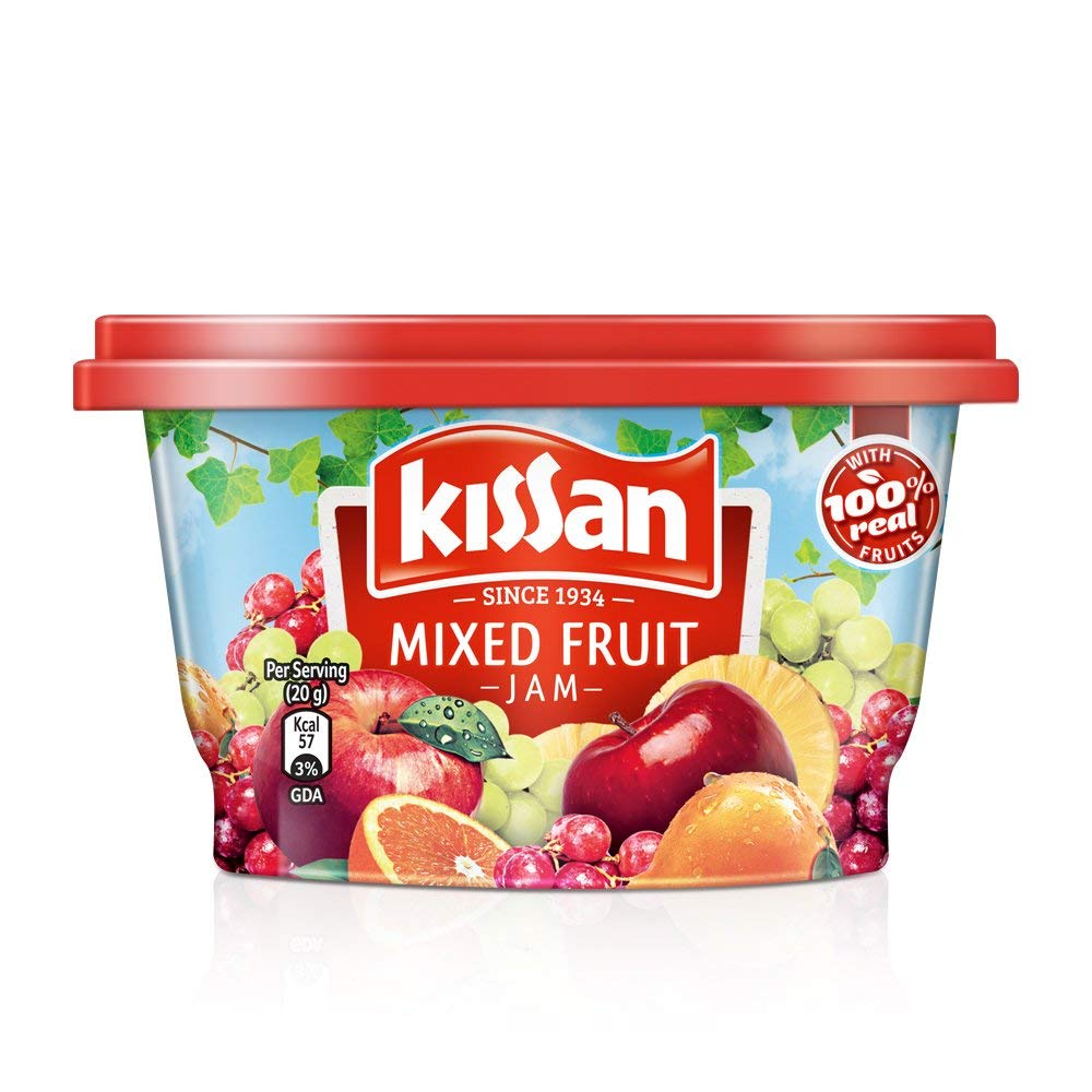 Kissan Mixed Fruit Jam, 90g
