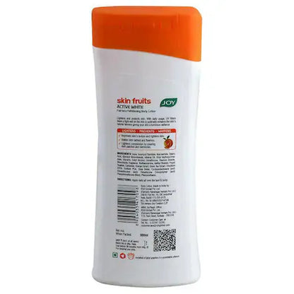 Joy Skin Fruits Active White Fairness + Whitening Body Lotion 300 ml