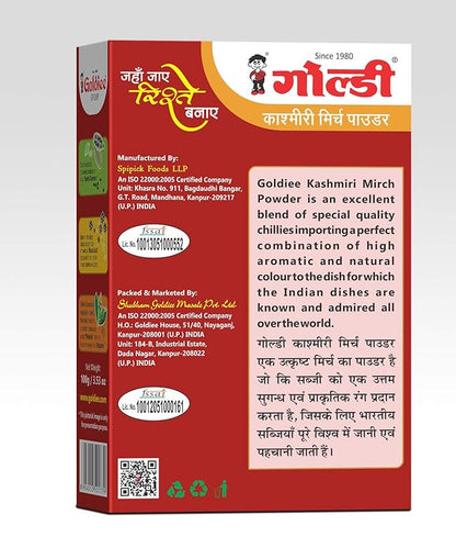 Goldiee Mircha Kashmiri Powder