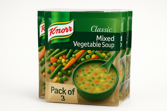 Knorr Classic Mixed Vegetable Soup pack of 3