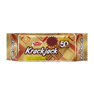 Parle Krackjack Sweet & Salty Biscuits 56.7 g + 6.3 g