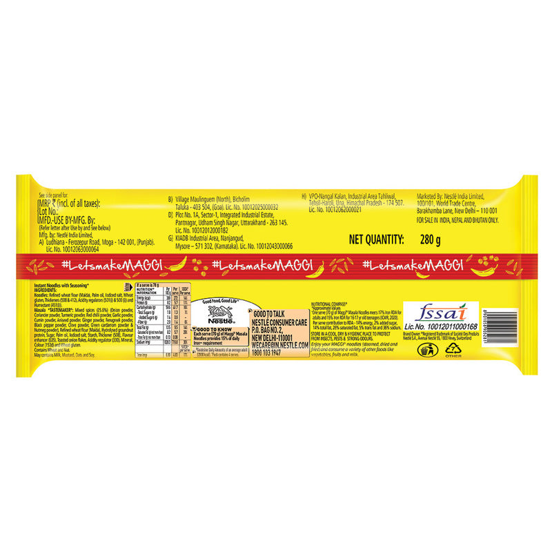 Maggi Noodles Masala 280 g