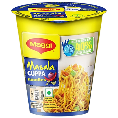 Maggi Masala Cuppa Noodles, 70.5 g