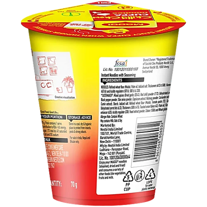 Maggi Chilli Chow Cuppa Noodles, 70 g