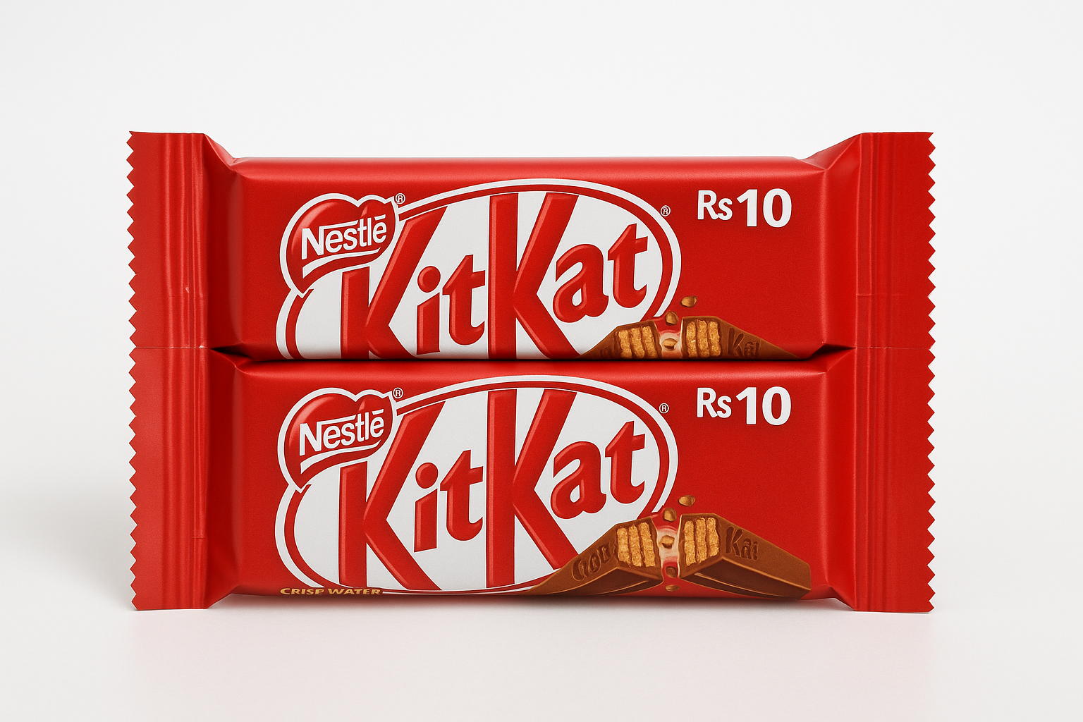 nestle kitkat rs 10 pack of 2 with white background 