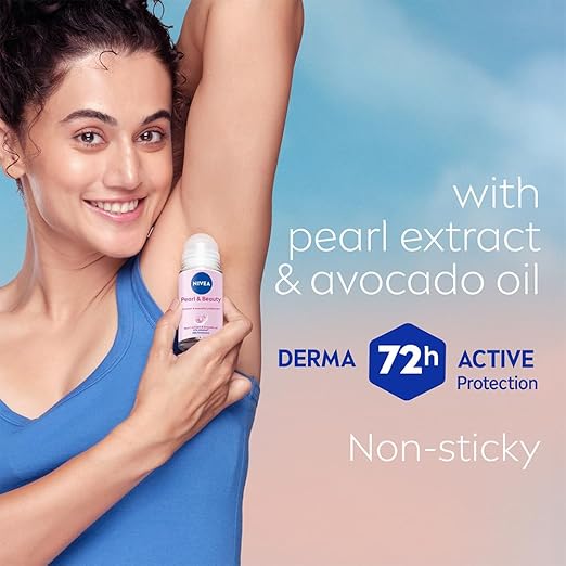 NIVEA Pearl and Beauty 50ml Deo Roll On