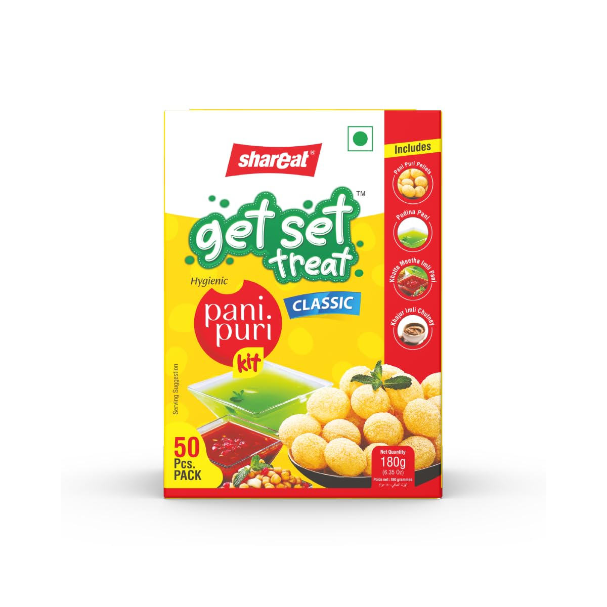 Shareat Pani Puri Kit ( 50 pcs )