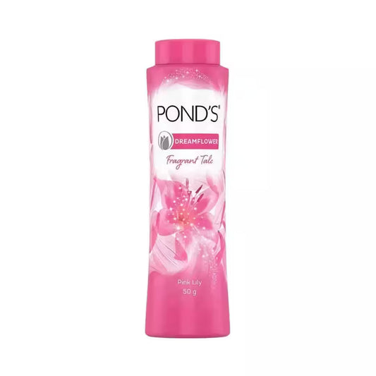 POND'S Dreamflower Fragrant Talc Powder with Vitamin B3, Pack of 1, 50gm