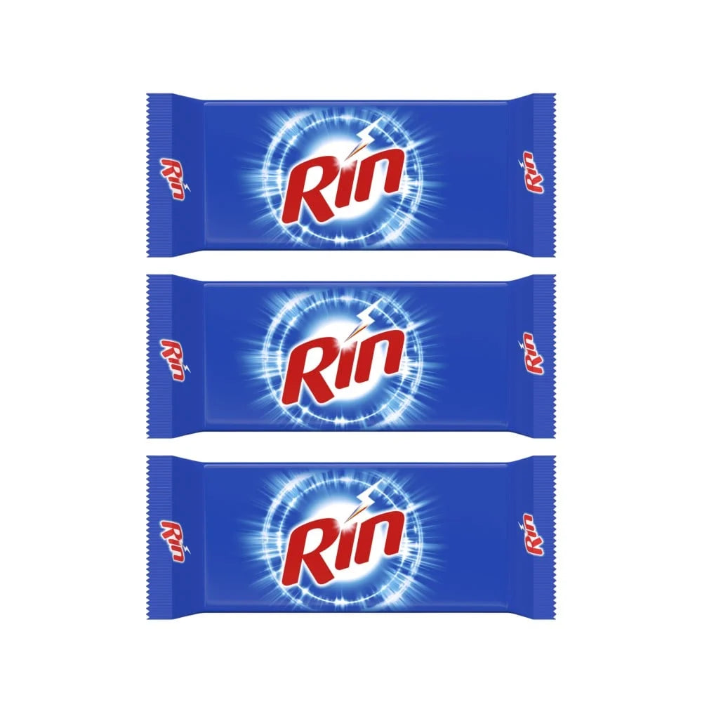 Rin Detergent Bar  - (Pack of 3)