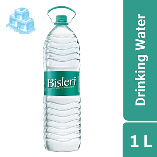 Minral Water 1 Litre Chilled (brand can be vary)