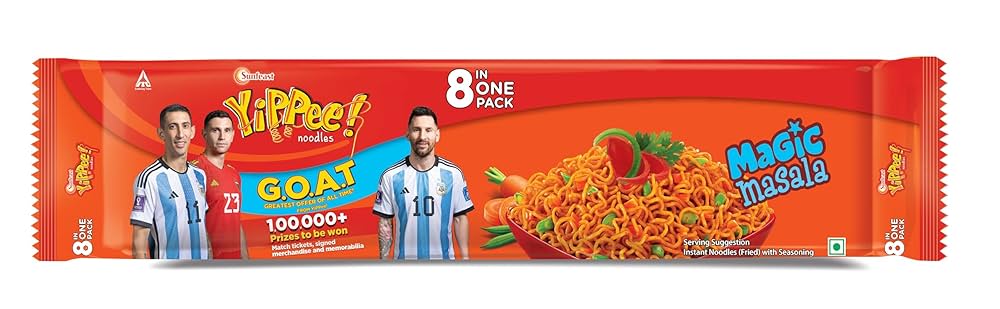Sunfeast Yippee Noodles Magic Masala: 560 gms